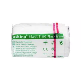 ASKINA Elast Finbandage 6 cmx4 m cellofan, 1 st