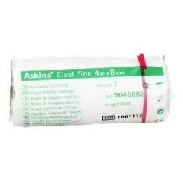 ASKINA Elast Finbandage 8 cmx4 m cellofan, 1 st