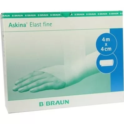 ASKINA Elast Finbandage 4 cmx4 m löst, 20 st