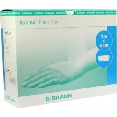 ASKINA Elast Finbandage 6 cmx4 m löst, 20 st