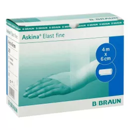 ASKINA Elast Finbandage 6 cmx4 m löst, 20 st
