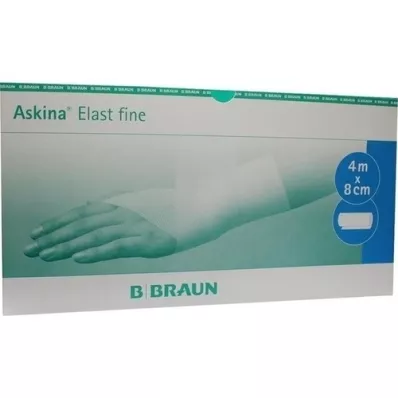 ASKINA Elast Fine Bandage 8 cmx4 m löst, 100 st