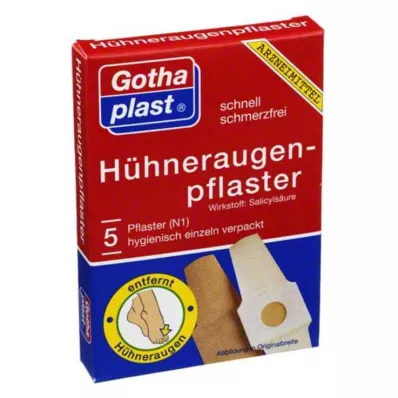 Gothaplast® Majsplåster, 5 st Gothaplast® Majsplåster, 5 st