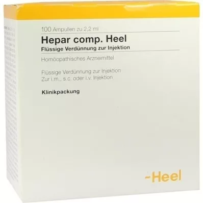 HEPAR COMP.Hälampuller, 100 st