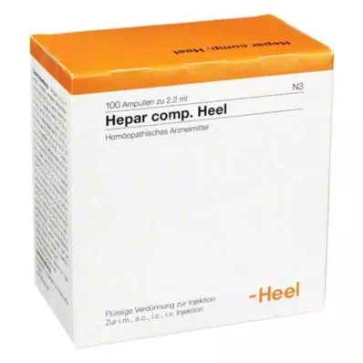 HEPAR COMP.Hälampuller, 100 st