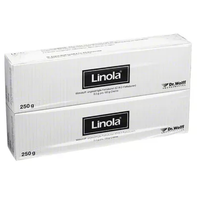 LINOLA Grädde, 2X250 g LINOLA Grädde, 2X250 g