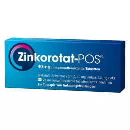 ZINKOROTAT POS enterotabletter, 20 st