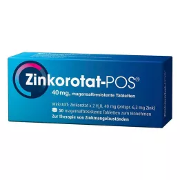 ZINKOROTAT POS enterotabletter, 50 st