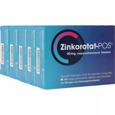 ZINKOROTAT POS enterotabletter, 500 st