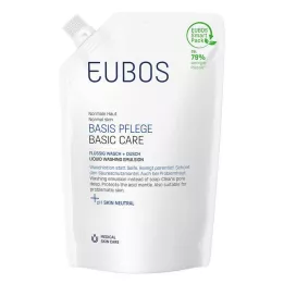 EUBOS FLÜSSIG blå oparfymerad påse, 400 ml