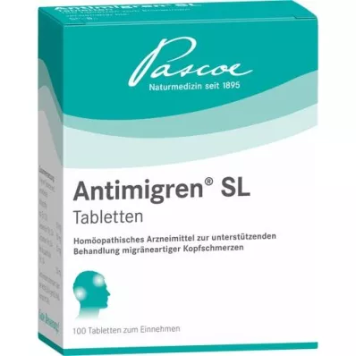 ANTIMIGREN SL Tabletter, 100 st