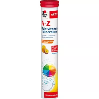 DOPPELHERZ A-Z Multivitamin+Mineraler Brustabletter, 15 st