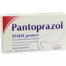 PANTOPRAZOL STADA skydda 20 mg enterotablett, 7 st