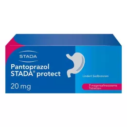 PANTOPRAZOL STADA skydda 20 mg enterotablett, 7 st