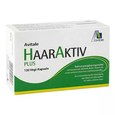 HAARAKTIV Plus Vegi Kapslar, 120 Kapslar