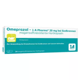 [1a Pharma 20 mg för halsbränna HKM, 14 st