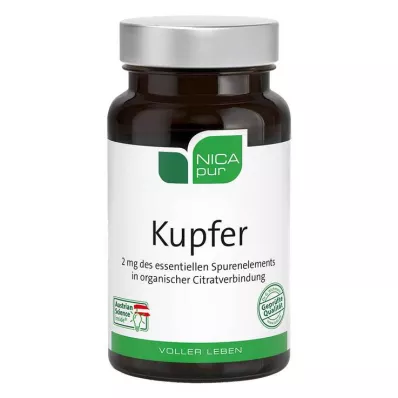 NICAPUR Kopparkapslar, 60 st