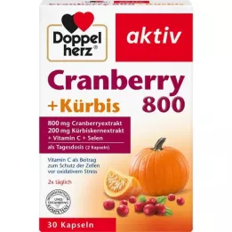 DOPPELHERZ Tranbär+Pumpkin Kapslar, 30 Kapslar