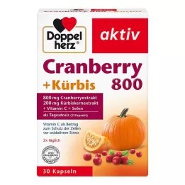 DOPPELHERZ Tranbär+Pumpkin Kapslar, 30 Kapslar