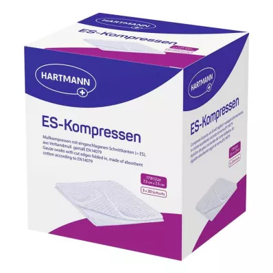 ES-KOMPRESSEN steril 7,5x7,5 cm 12x bulkförpackning, 5X20 st