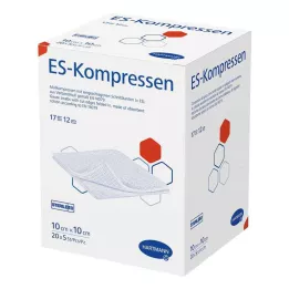 ES-KOMPRESSEN steril 10x10 cm 12x bulkförpackning, 20X5 st