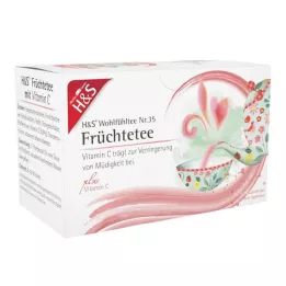 H&S Frukt med C-vitamin filterpåse, 20X2,7 g