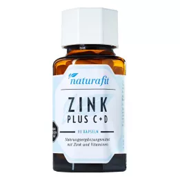 NATURAFIT Zink Plus C+D Kapslar, 90 Kapslar