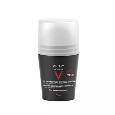 VICHY HOMME Deo antiperspirant 72h extreme Cont., 50 ml VICHY HOMME Deo antiperspirant 72h extreme Cont., 50 ml
