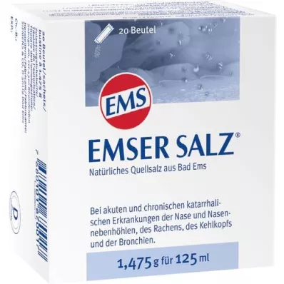 EMSER Salt 1,475 g pulver, 20 st