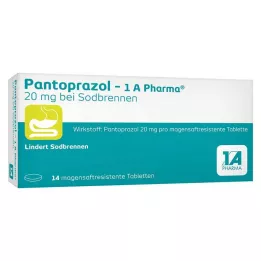 [1a Pharma 20 mg mot halsbränna msr.tab., 14 st