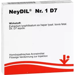 NEYDIL Nr.1 D 7 Ampuller, 5X2 ml