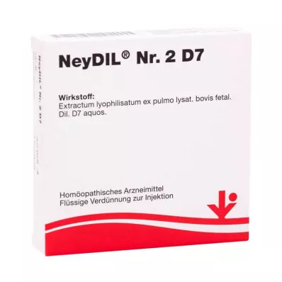 Neydil No.2 D 7 ampuller, 5X2 ml Neydil No.2 D 7 ampuller, 5X2 ml