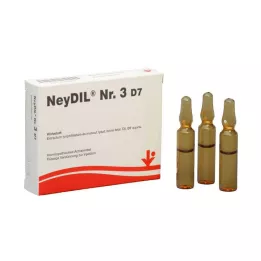 NEYDIL Nr.3 D 7 Ampuller, 5X2 ml