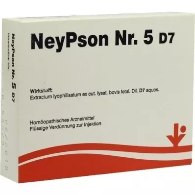 NEYPSON Nr.5 D 7 Ampuller, 5X2 ml