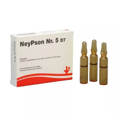 Neypson No.5 D 7 ampuller, 5X2 ml Neypson No.5 D 7 ampuller, 5X2 ml