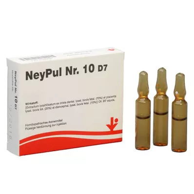 NEYPUL Nr.10 D 7 Ampuller, 5X2 ml