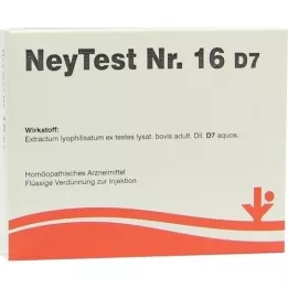 NEYTEST Nr.16 D 7 Ampuller, 5X2 ml