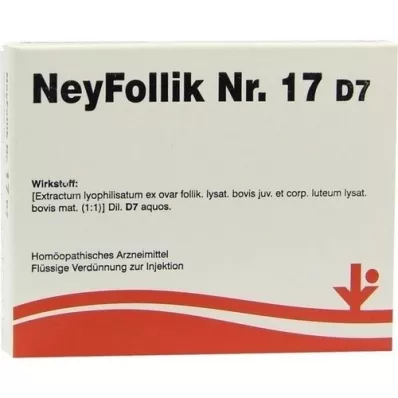 NEYFOLLIK Nr.17 D 7 Ampuller, 5X2 ml