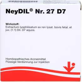 NEYDIL Nr.27 D 7 Ampuller, 5X2 ml