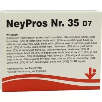 NEYPROS Nr.35 D 7 Ampuller, 5X2 ml