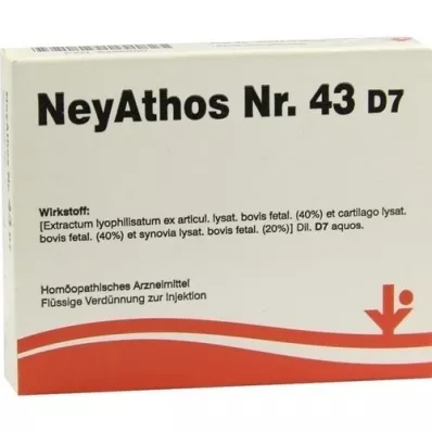 NEYATHOS Nr.43 D 7 Ampuller, 5X2 ml