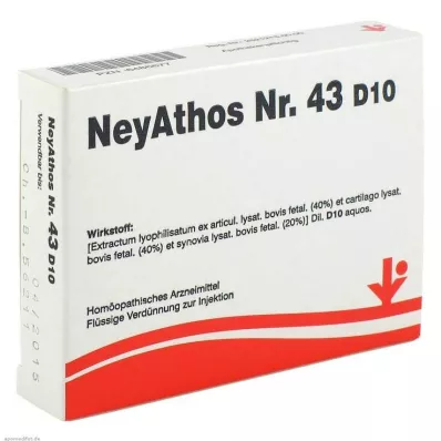 NEYATHOS Nr.43 D 10 Ampuller, 5X2 ml