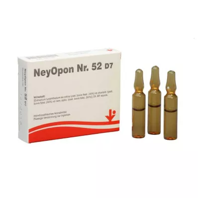 Neyopon No.52 D 7 ampuller, 5X2 ml Neyopon No.52 D 7 ampuller, 5X2 ml