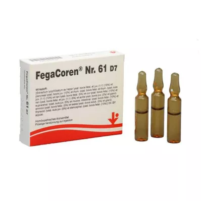 Fegacoren 61 D 7 ampuller, 5X2 ml