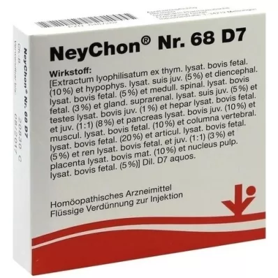 NEYCHON Nr.68 D 7 Ampuller, 5X2 ml