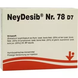 NEYDESIB Nr.78 D 7 Ampuller, 5X2 ml