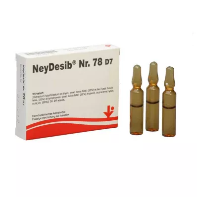 Neydesib No.78 D 7 ampuller, 5X2 ml