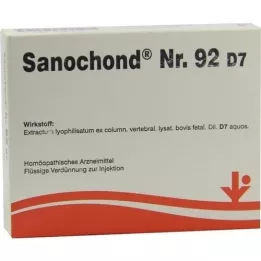 SANOCHOND Nr.92 D 7 Ampuller, 5X2 ml