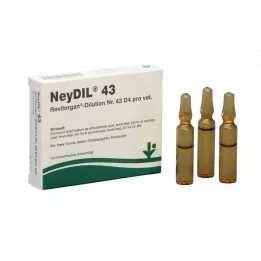 NEYDIL Nr.43 Revitorgan Dil.D 4 per vet. ampuller, 5X2 ml