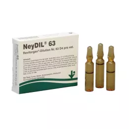 NEYDIL Nr.63 Revitorgan Dil.D 4 per vet. ampuller, 5X2 ml